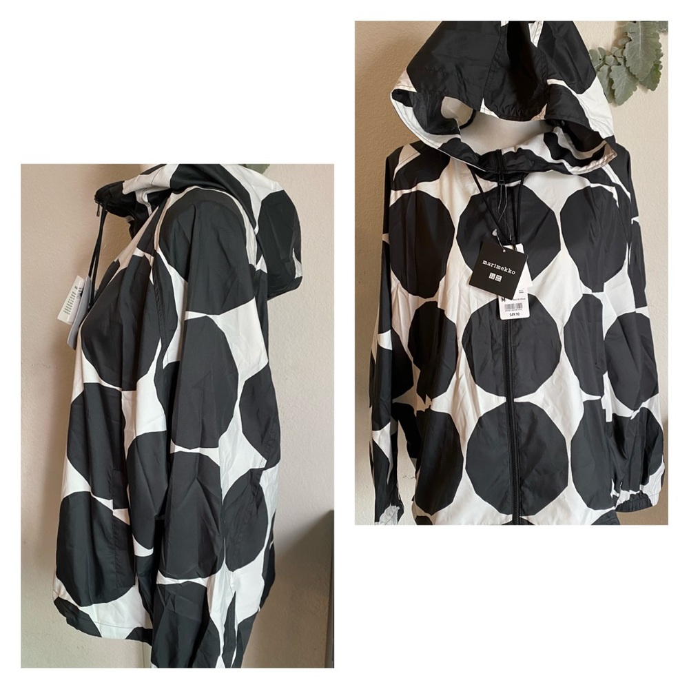 Marimekko x Uniqlo pocketable UV cut parka NWT